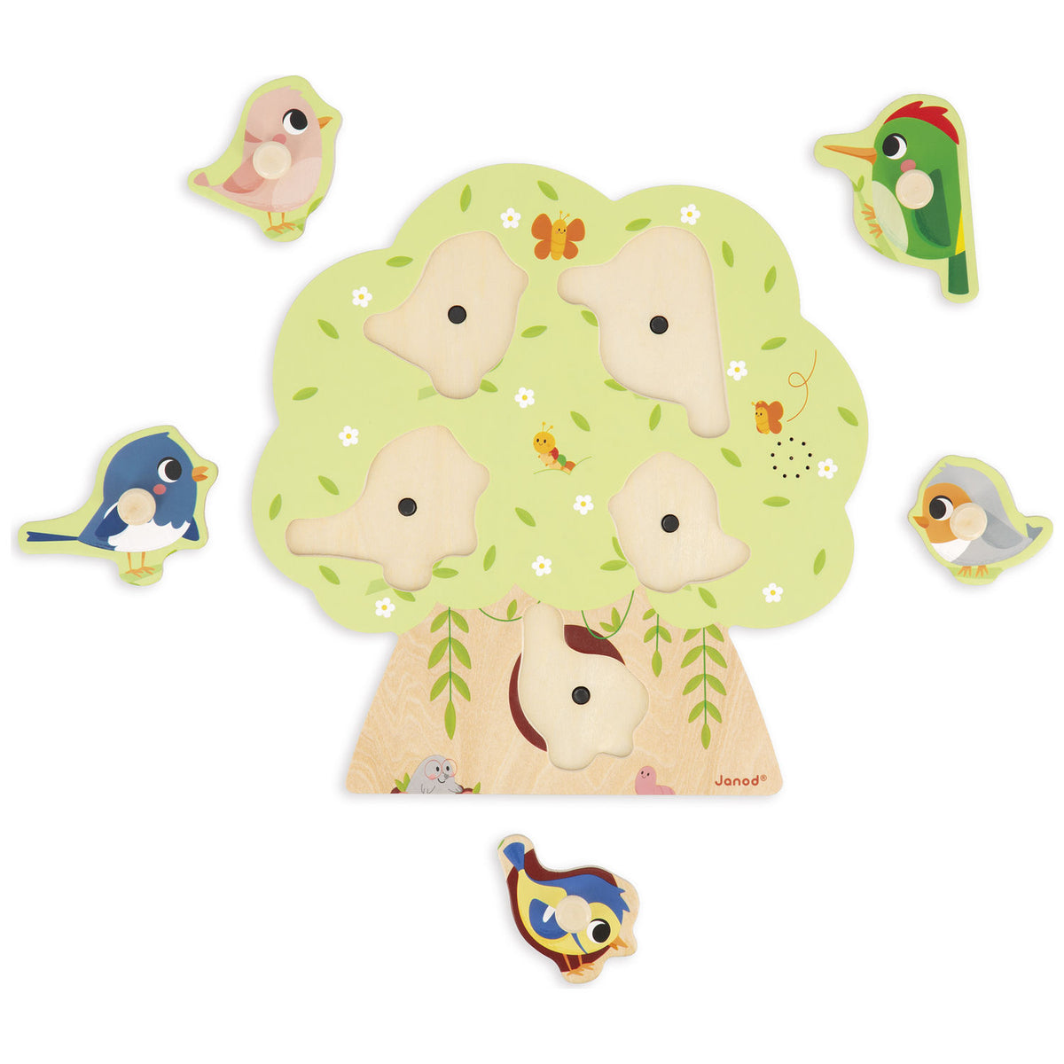 Puzzle sonore oiseau