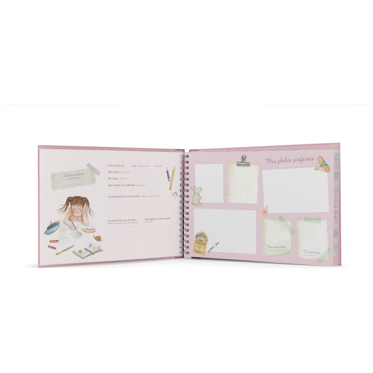 Album souvenirs d'école Les Rosalies