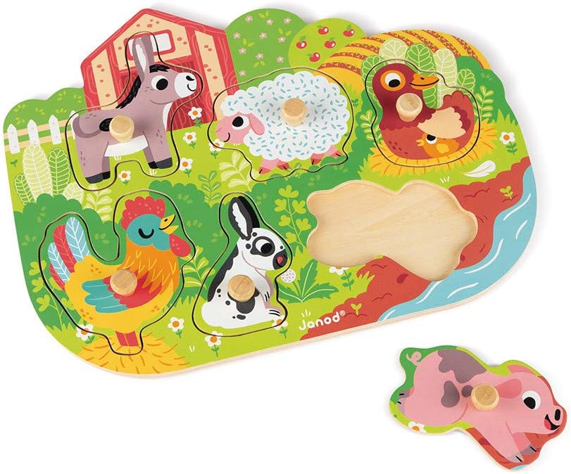 Puzzle Happy Farm 6 pièces