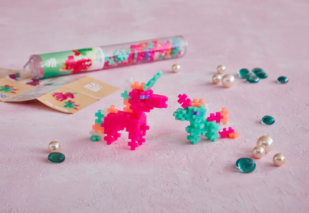 Plus Plus Tube Licorne perle 100 pcs