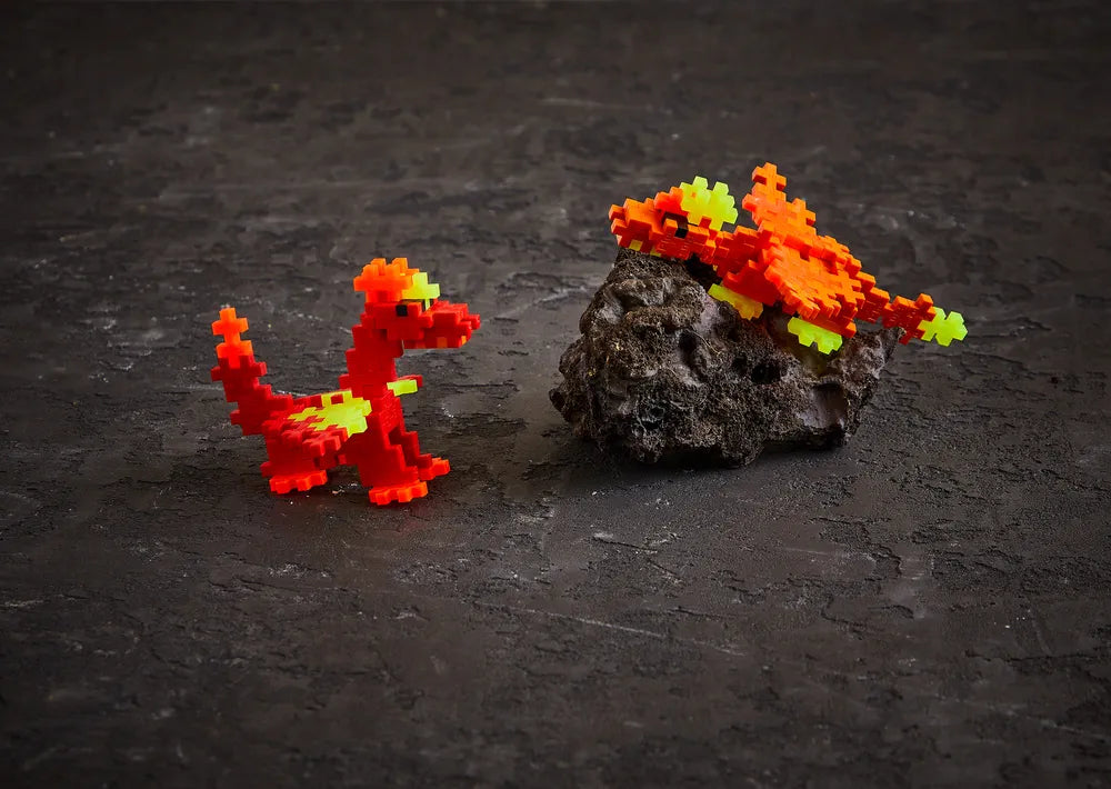 Plus Plus Tube Dragon de feu 100 pcs