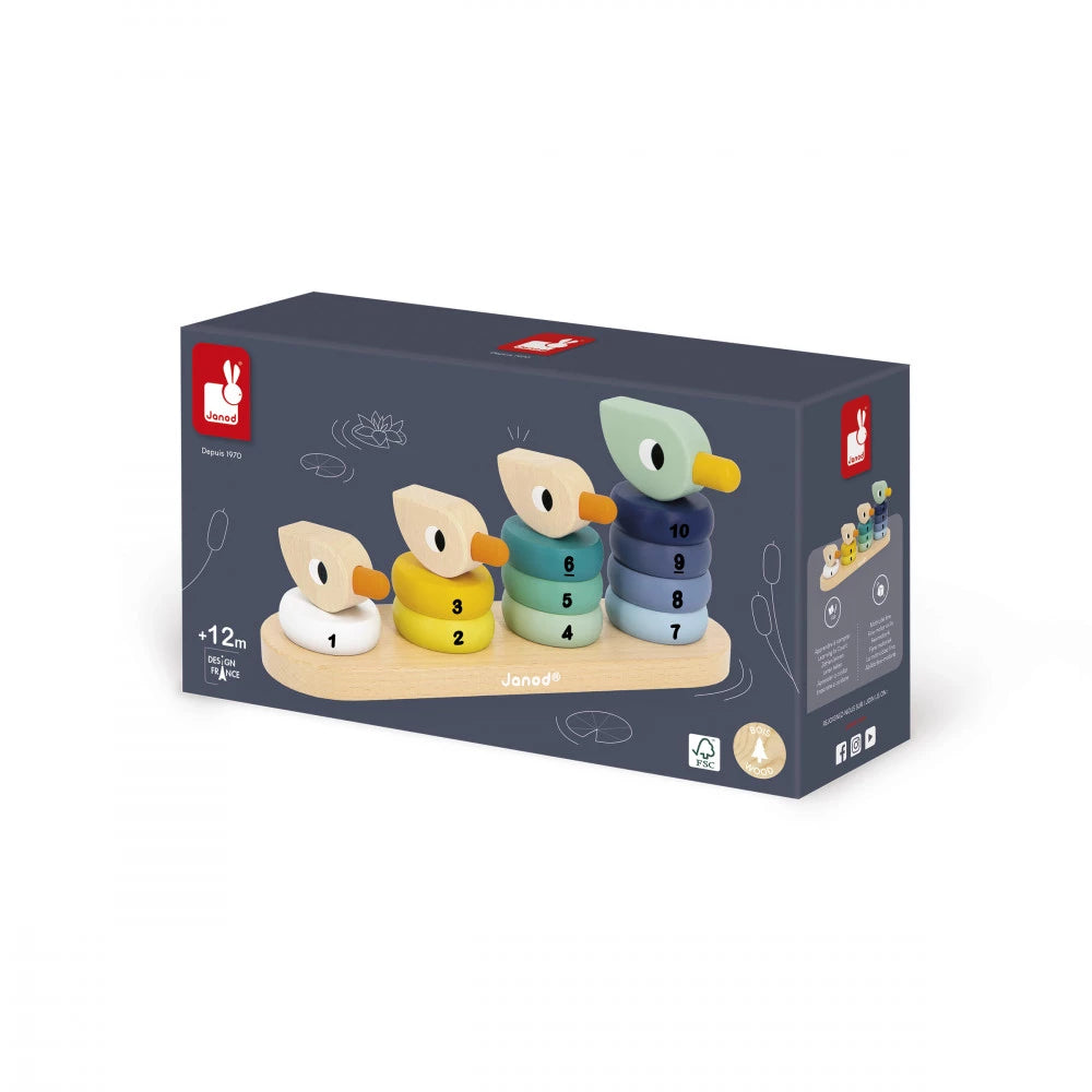 Empilable duck family Zigolos