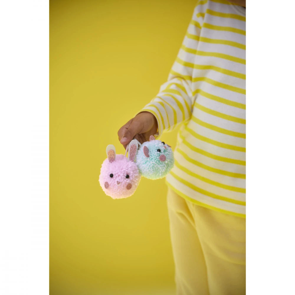 Kit créatif 2 petits animaux pompons à créer