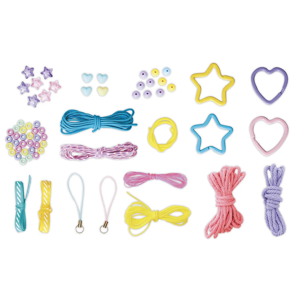 Kit créatif 6 bijoux de sacs à créer