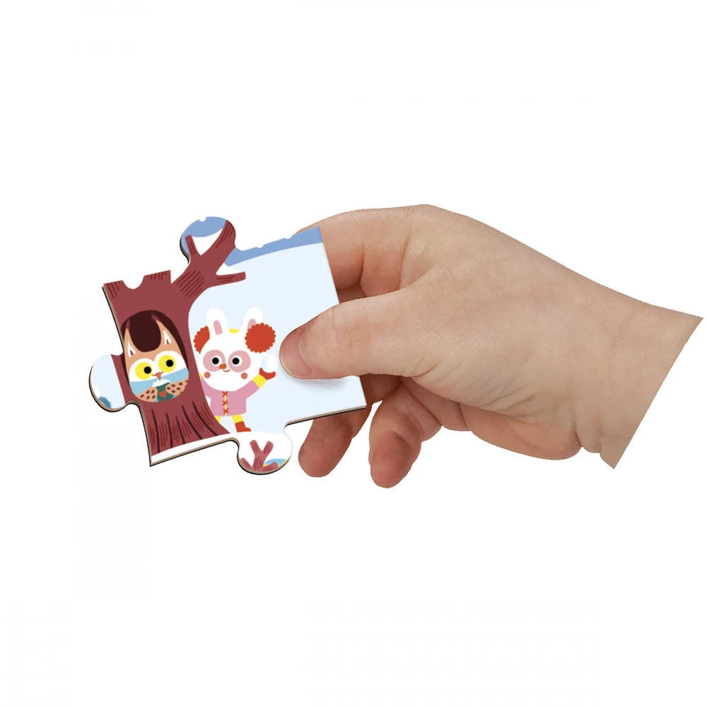 Magnéti'puzzle 4 saisons 36 pcs