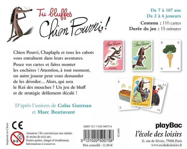Tu buffles Chien pourri !