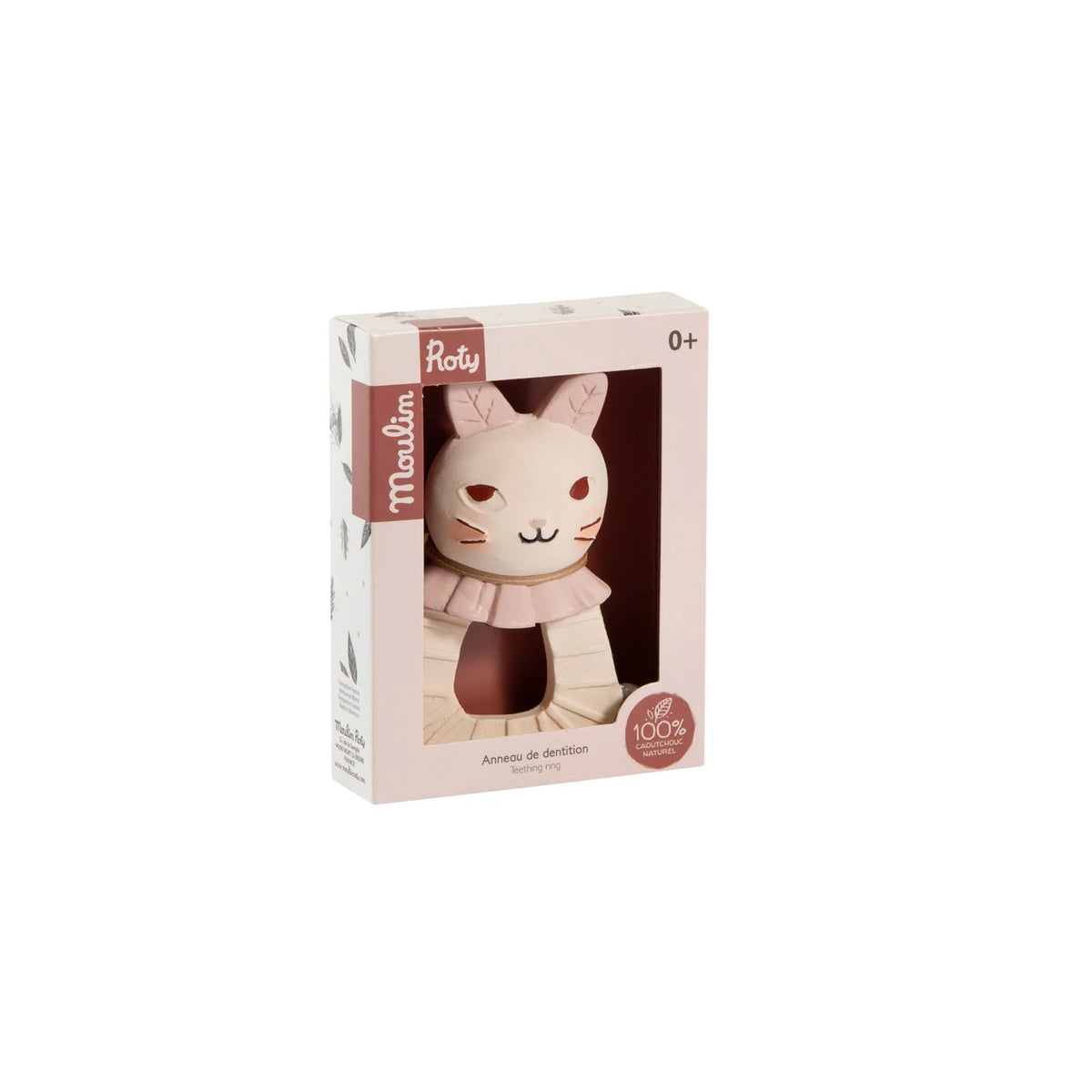 Anneau caoutchouc naturel lapin