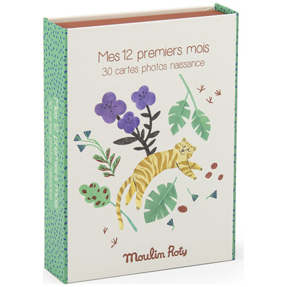 Cartes Mes 12 premiers mois La forêt Mawa