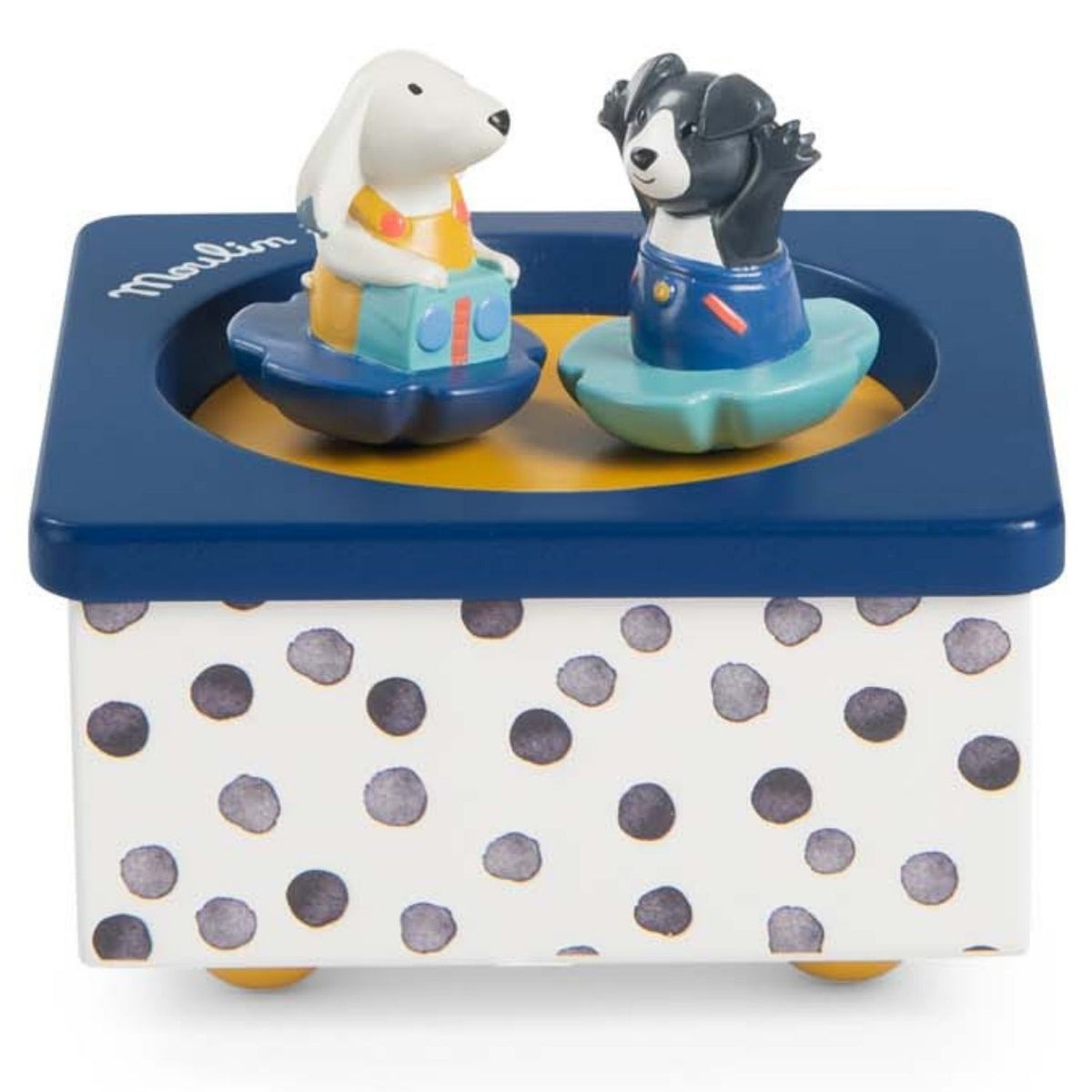 Boîte à musique Puce et Pilou