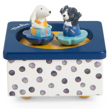 Boîte à musique Puce et Pilou