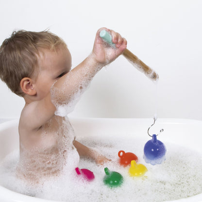 Jeu de pêche à la ligne poulpes
