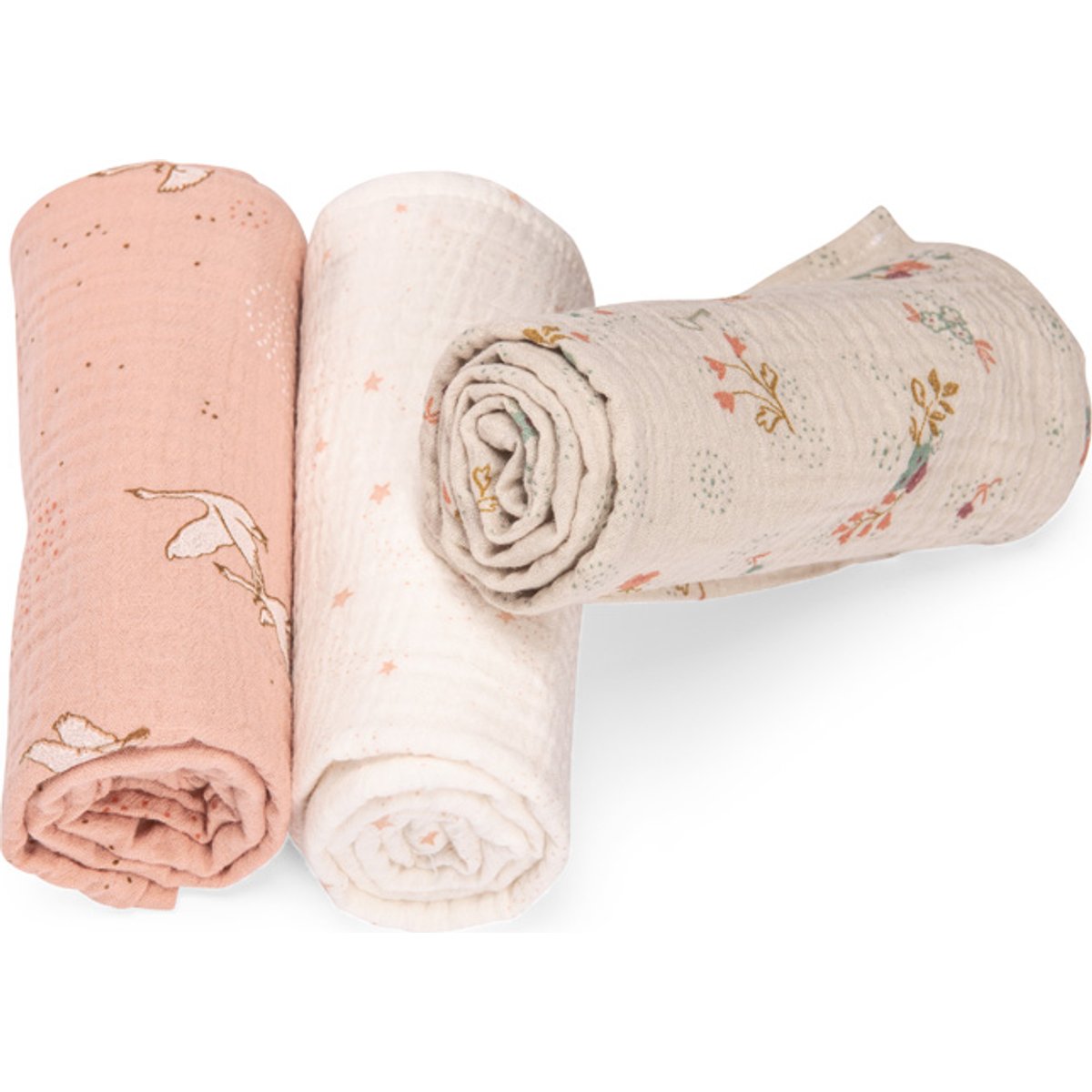 Set de 3 langes La petite école de danse