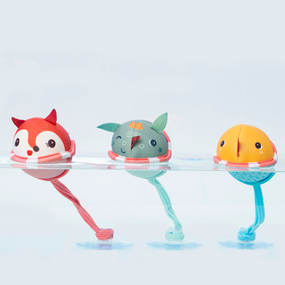 3 balles de bain Joe