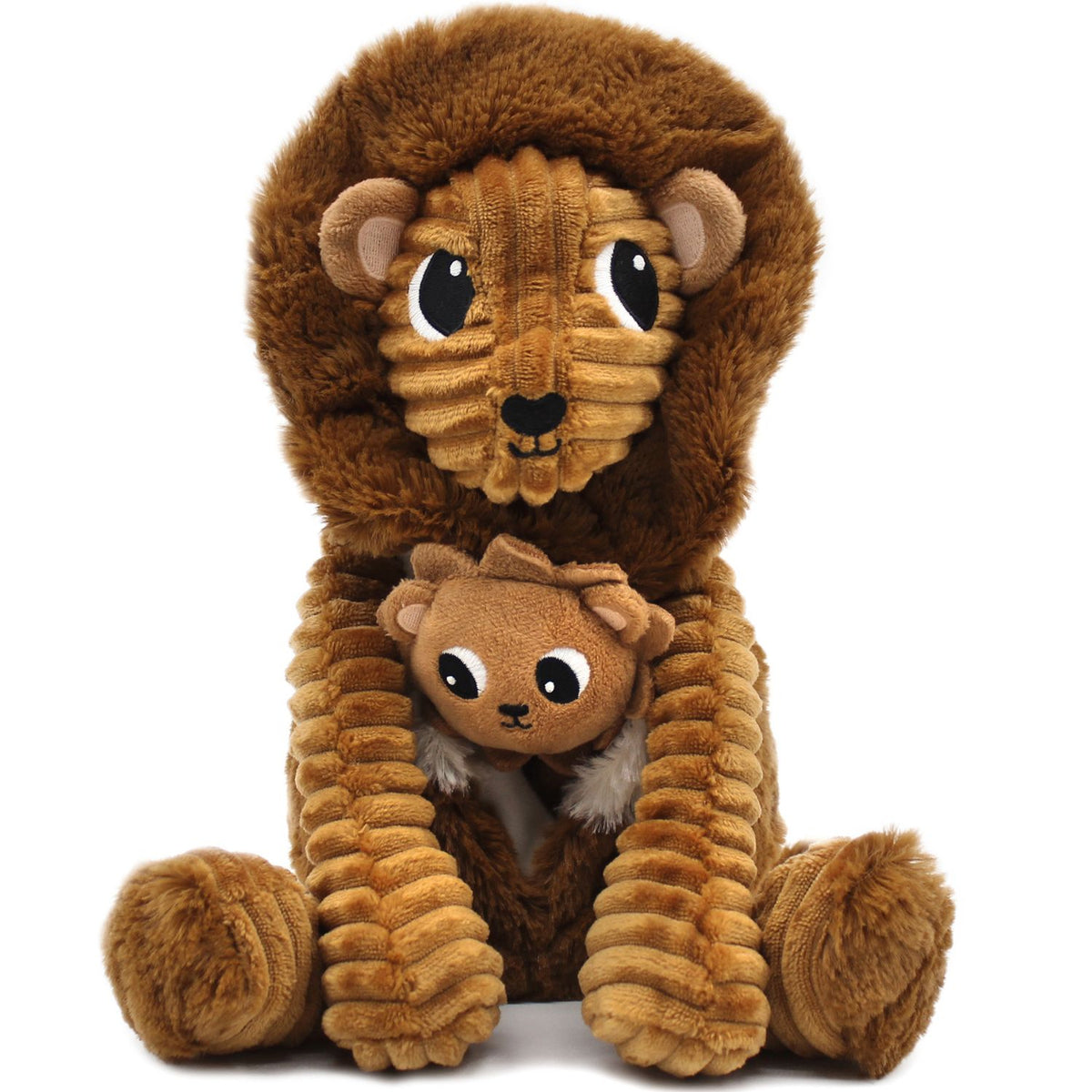 Ptipotos lion papa bébé cassonade
