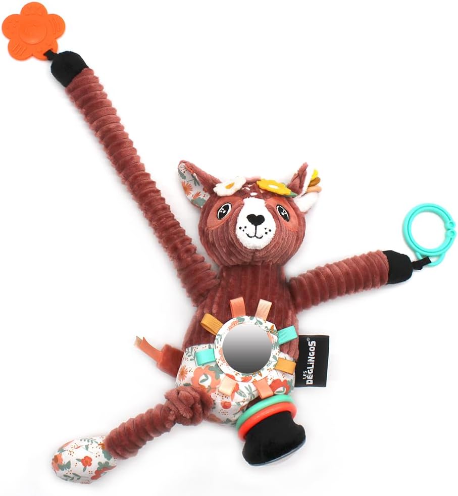 Peluche d'activités nomade Melimelos la biche