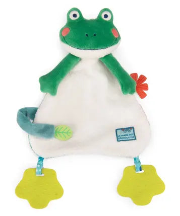Doudou grenouille La mare aux grenouilles