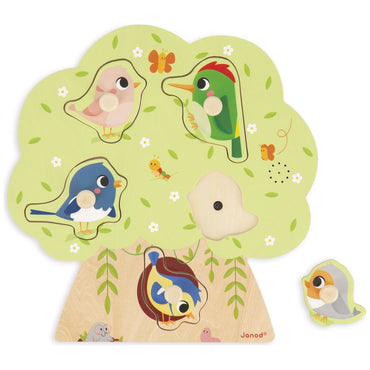 Puzzle sonore oiseau