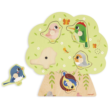 Puzzle sonore oiseau