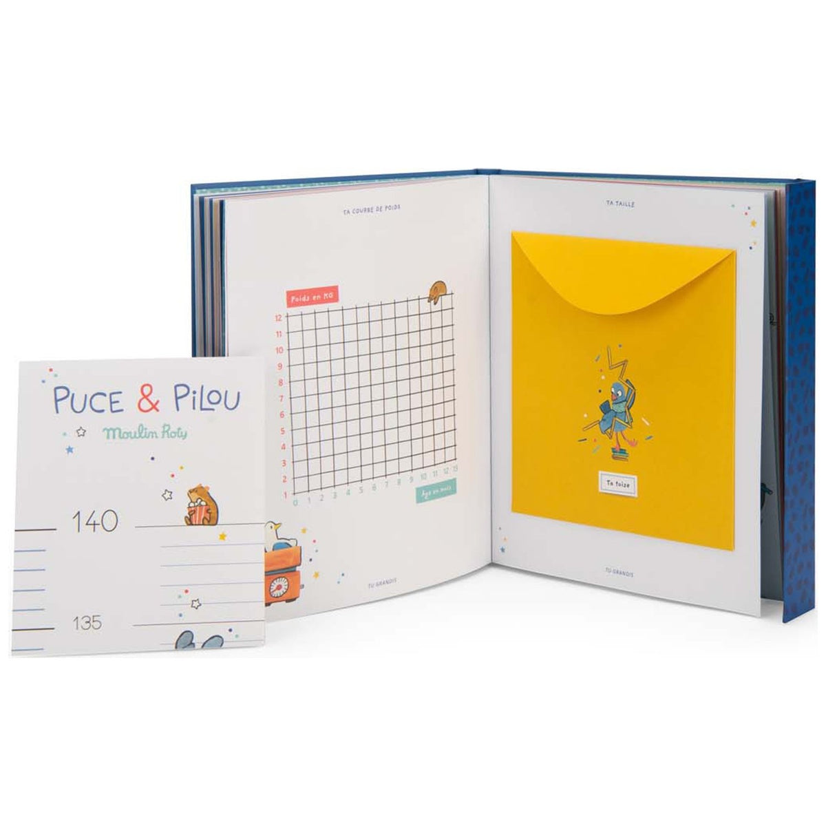 Livre de naissance Puce et Pilou