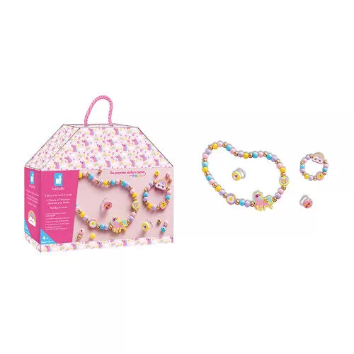 4 bijoux en bois à créer Rainbow Land