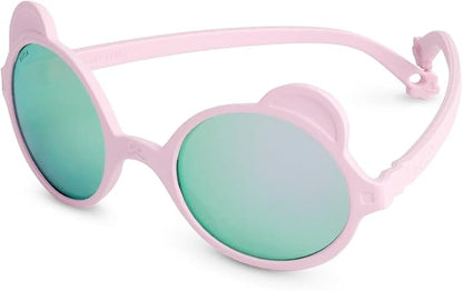 Lunettes sun 2-4 ans Ourson rose pâle