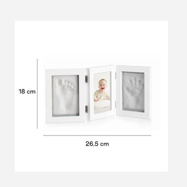 Cadre empreinte bébé avec photo