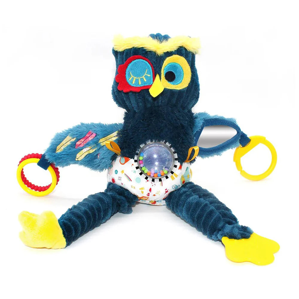 Peluche d'activités nomade Astros le hibou