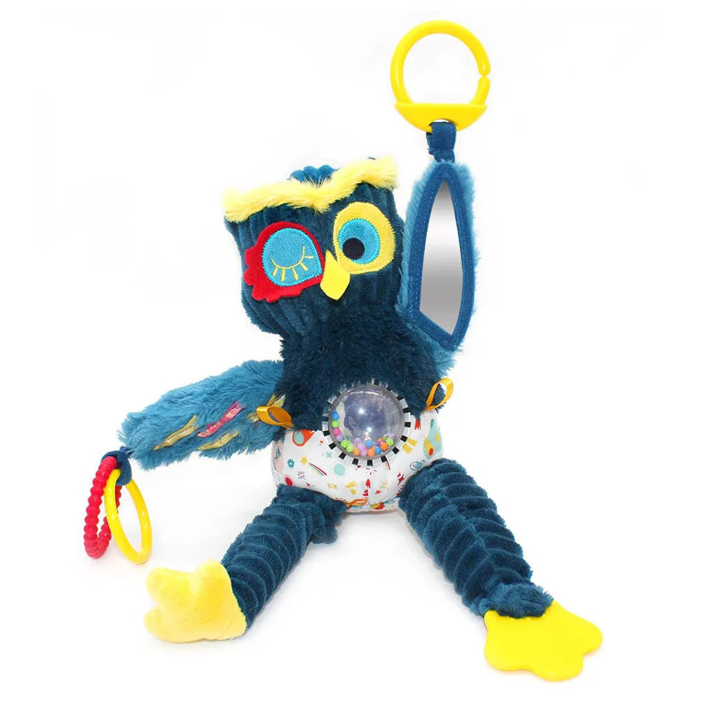 Peluche d'activités nomade Astros le hibou