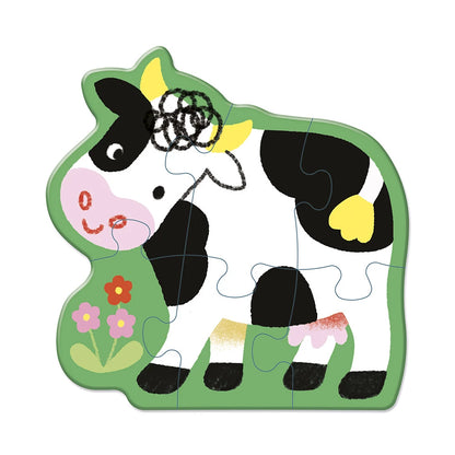 5 puzzles évolutifs ferme