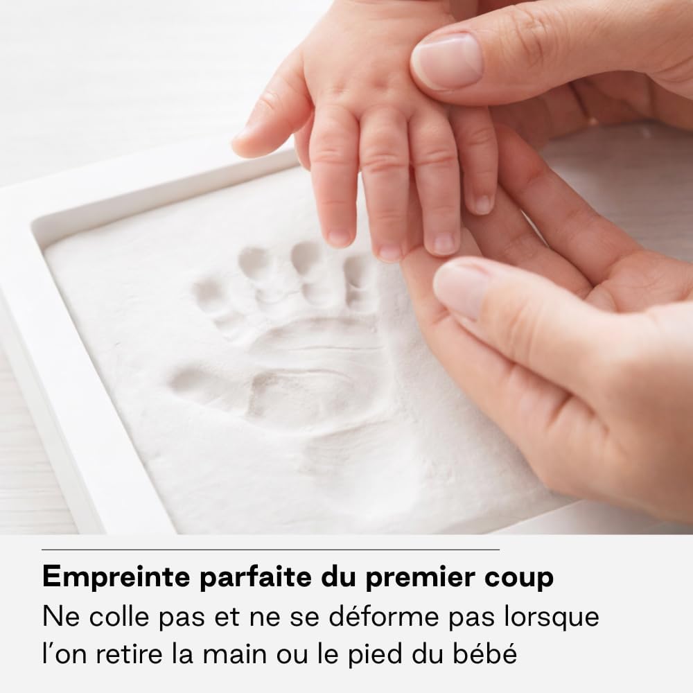 Cadre empreinte bébé avec photo