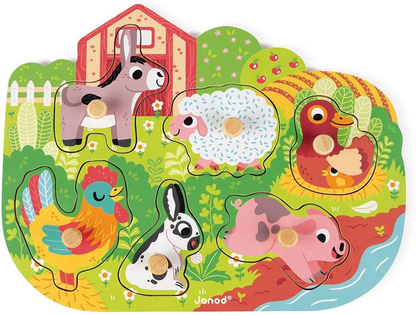 Puzzle Happy Farm 6 pièces