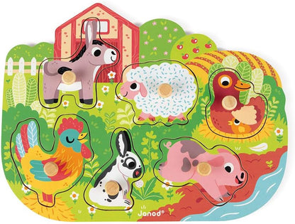 Puzzle Happy Farm 6 pièces
