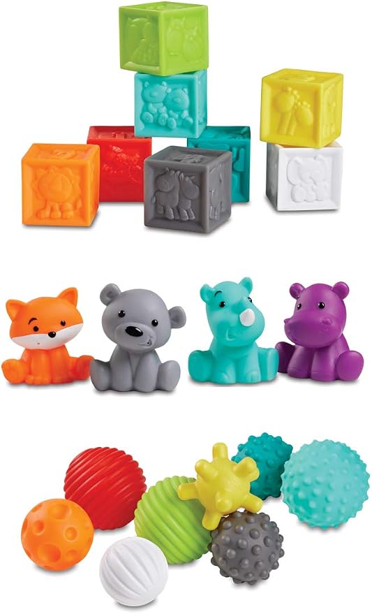 Set de jeux et balles sensoriels  Infantino