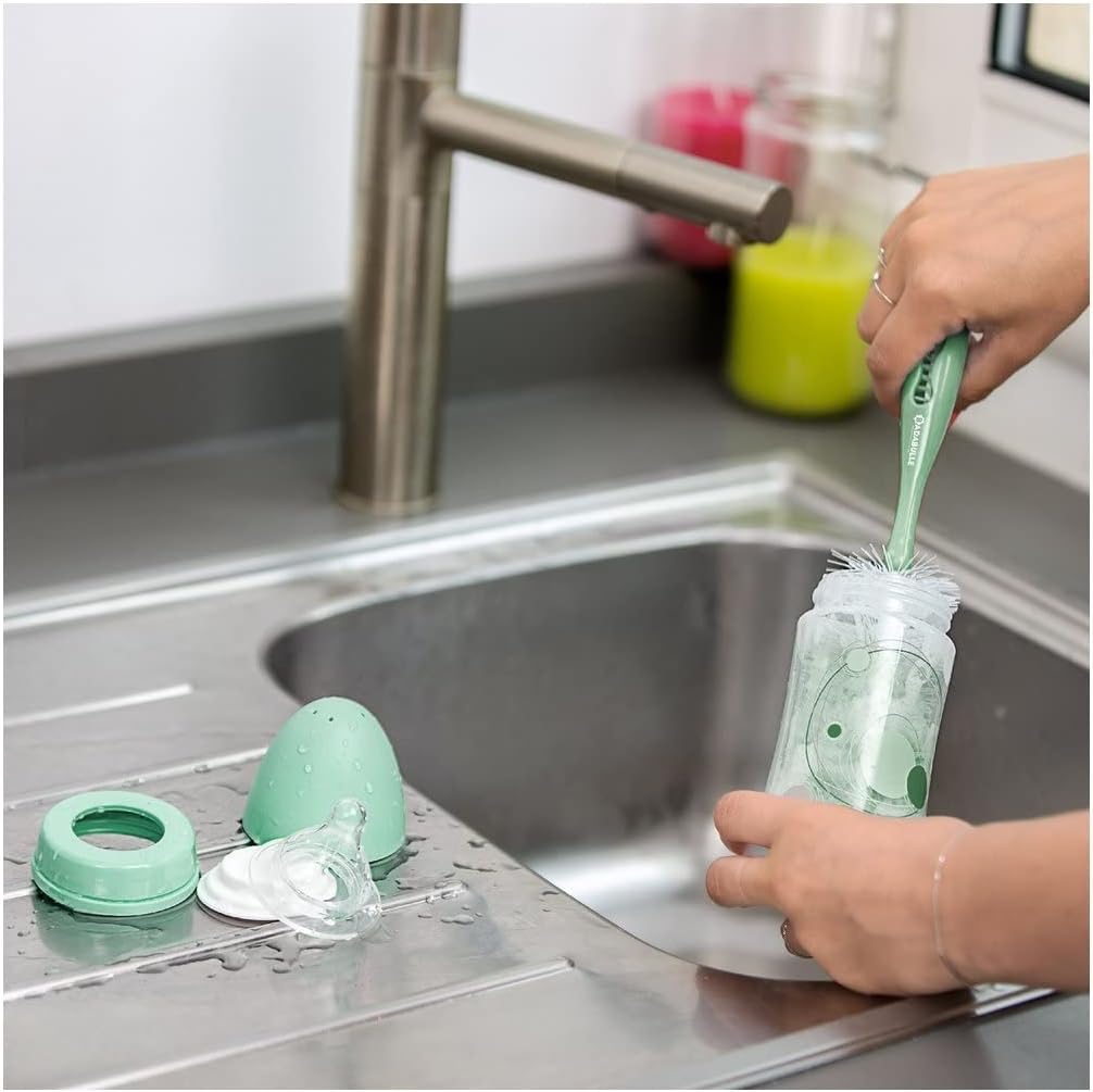 Goupillon 2 en 1 pour biberons et tétines