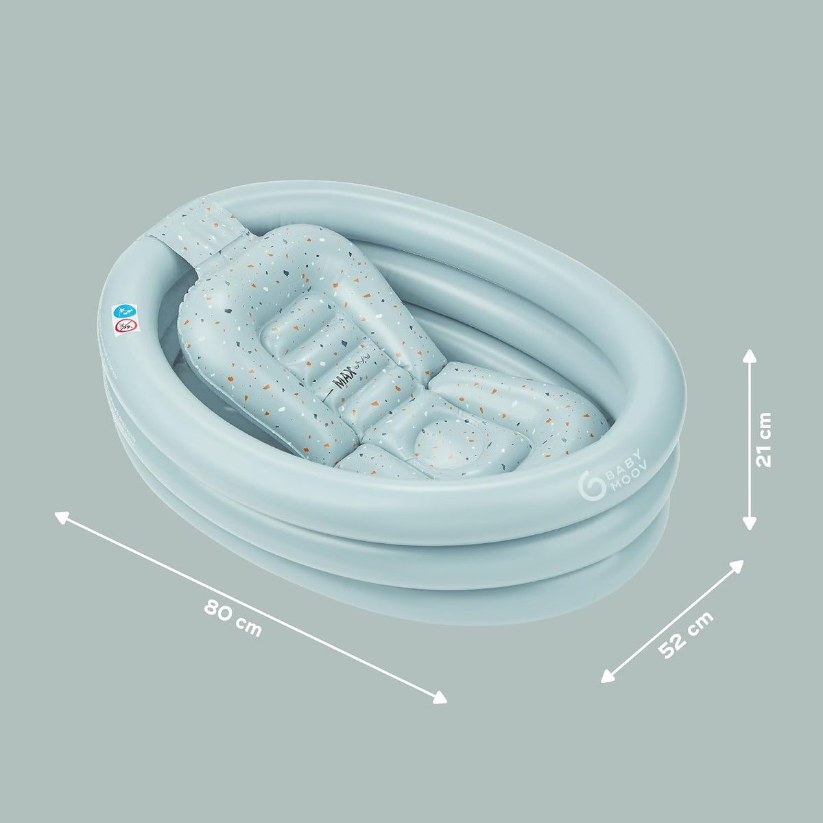 Baignoire Gonflable Evolutive Aqua Dots