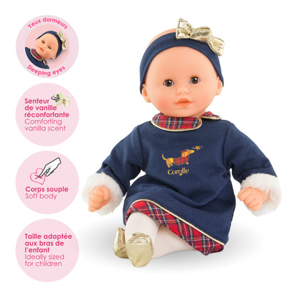 Poupon Bébé câlin Margaux Corolle en fêtes