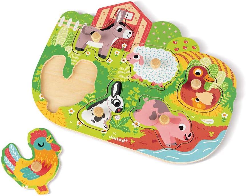 Puzzle Happy Farm 6 pièces
