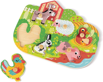 Puzzle Happy Farm 6 pièces