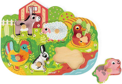 Puzzle Happy Farm 6 pièces