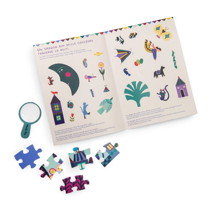 Puzzle Le dragon et la lune 100 pièces