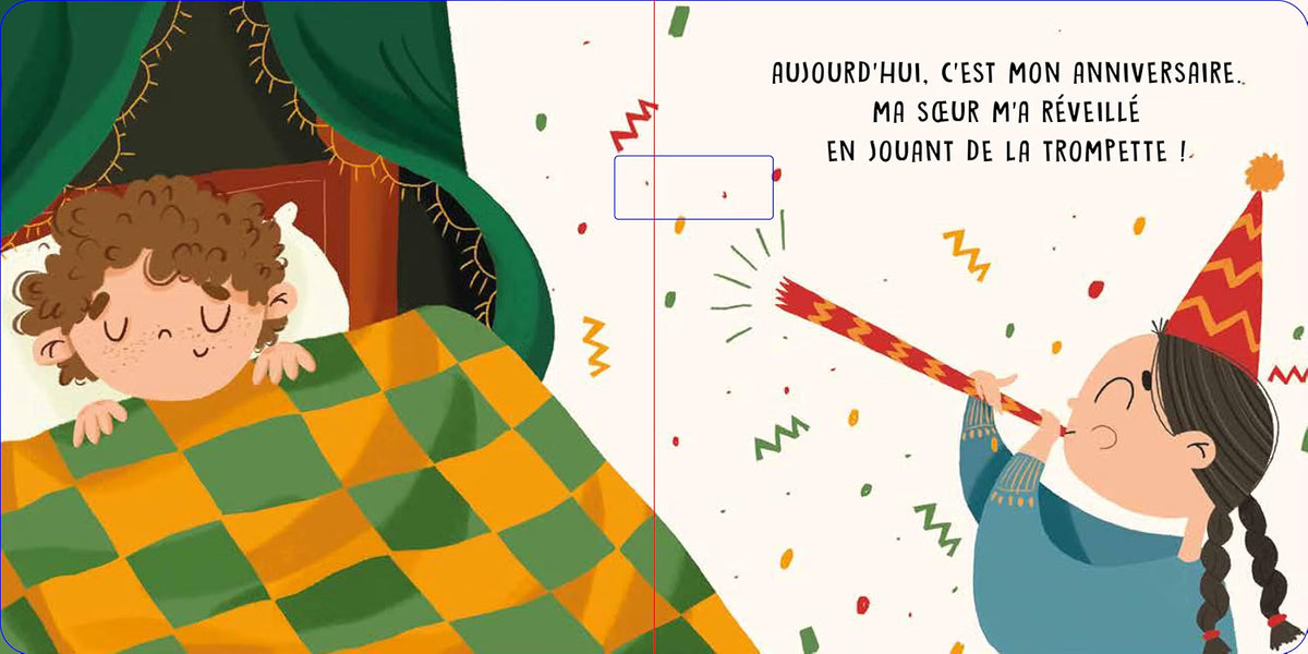 Livre sonore Douces histoires La fête d'anniversaire