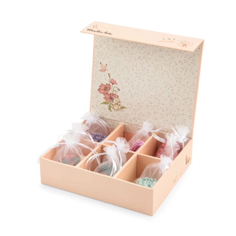 Coffret perles en bois Les Rosalies