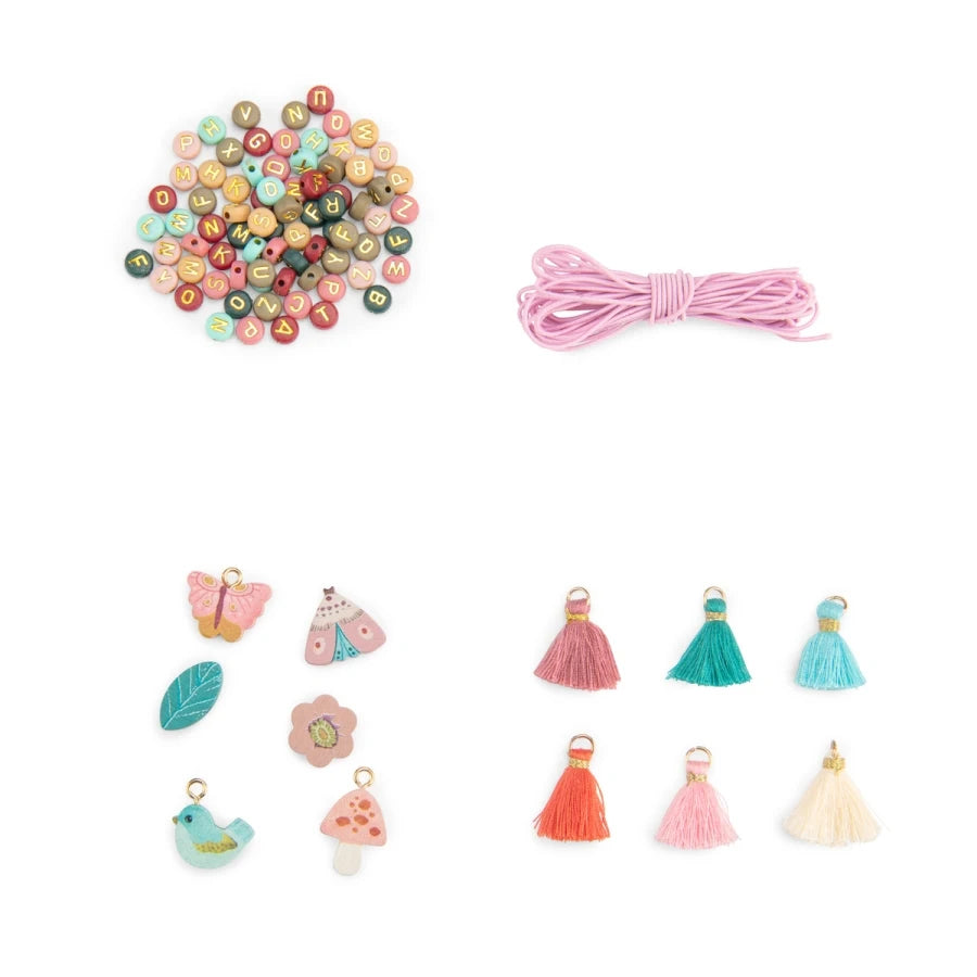 Coffret perles en bois Les Rosalies