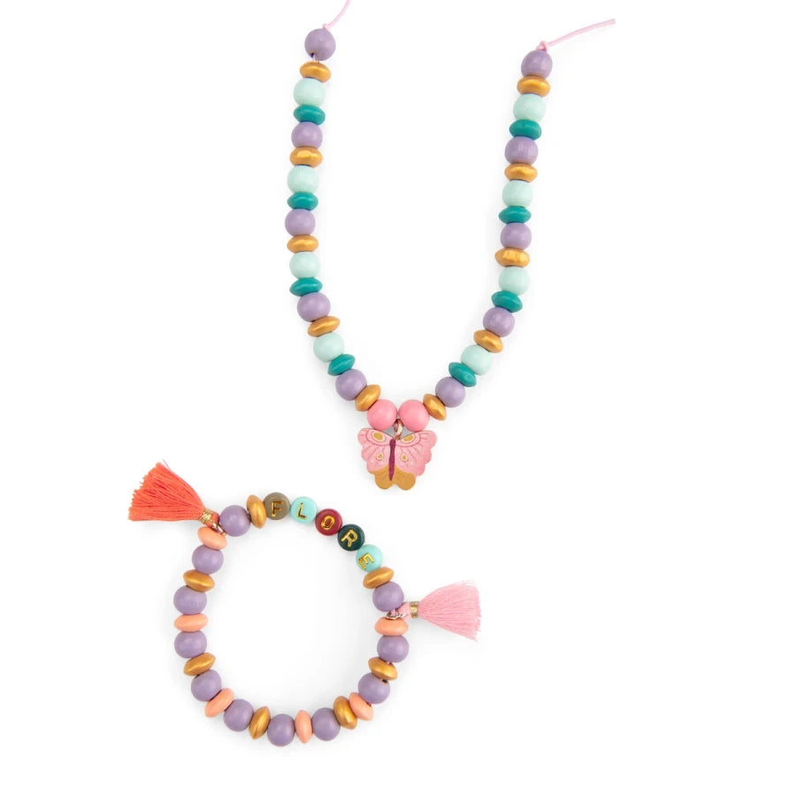 Coffret perles en bois Les Rosalies