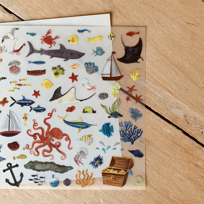 Décalcomanies L'explorateur