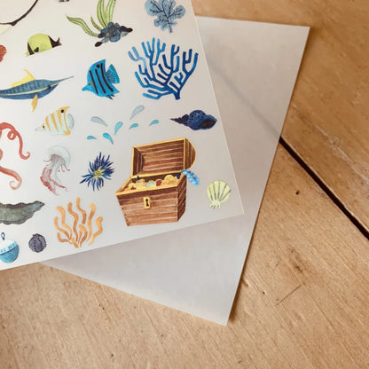 Décalcomanies L'explorateur