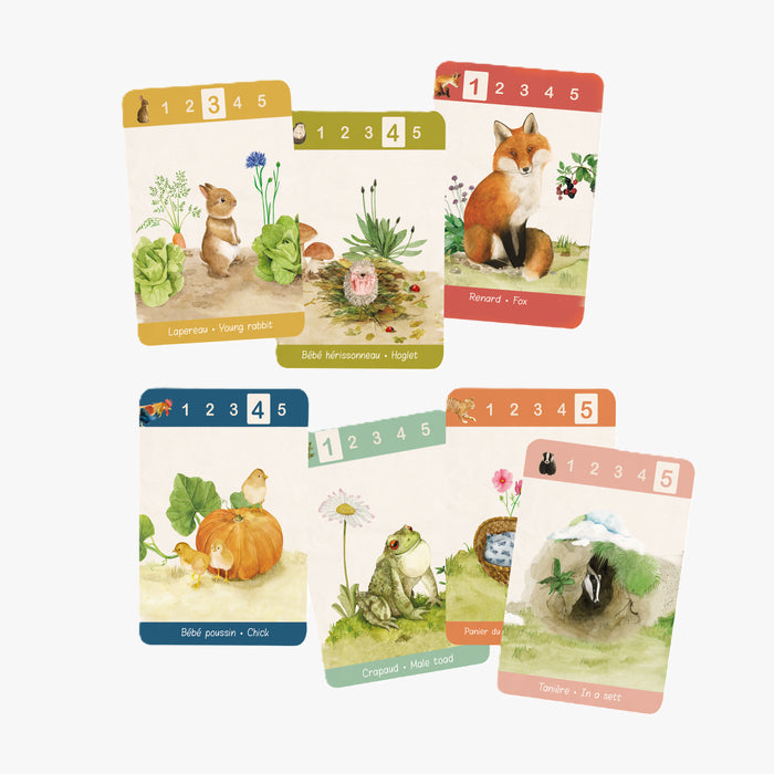 Jeu de 7 familles Le Jardinier