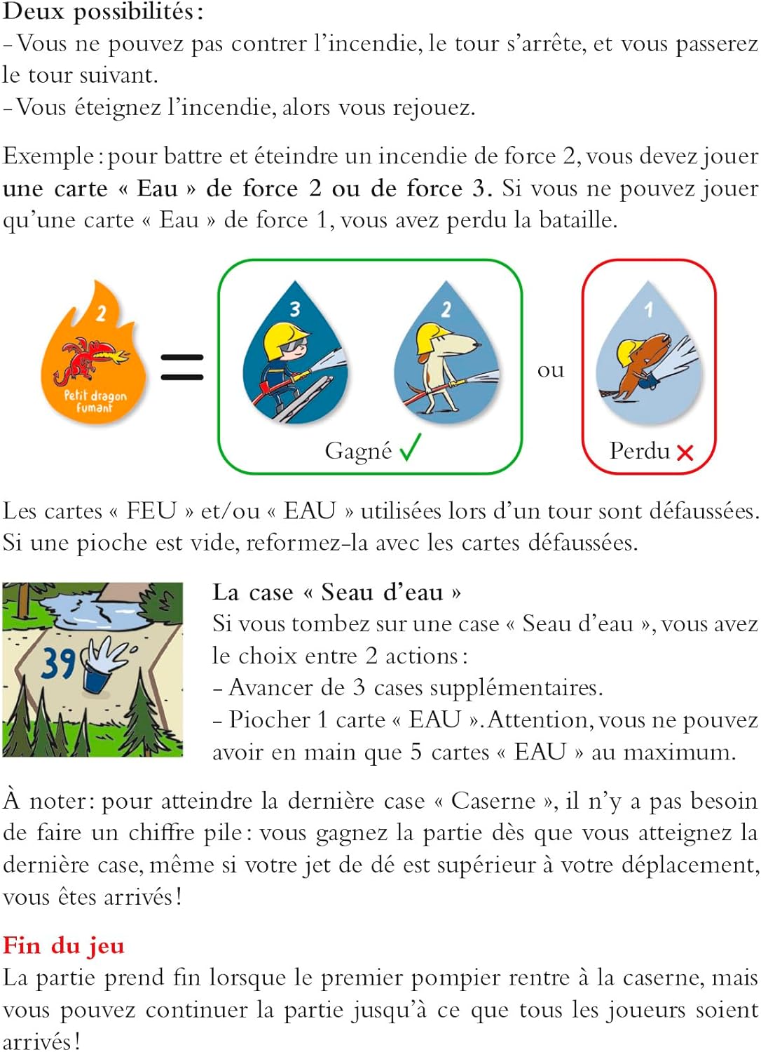 Jeu des échelles, Bonjour pompier Ecole des loisirs