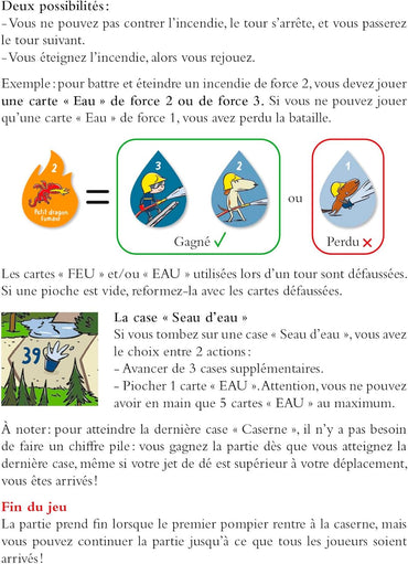 Jeu des échelles, Bonjour pompier Ecole des loisirs