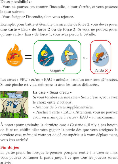 Jeu des échelles, Bonjour pompier Ecole des loisirs